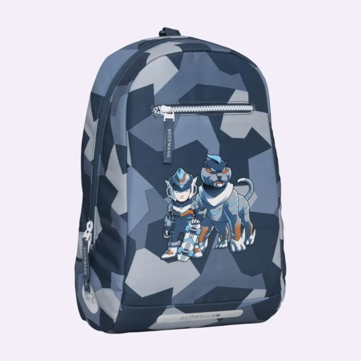 Beckmann Schulrucksack-Set Classic Tiger Race, 7-teilig