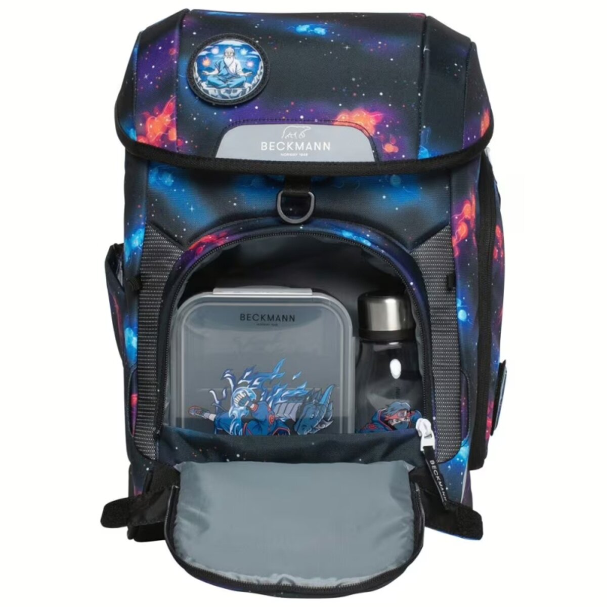 Beckmann Plus Air Schulranzen Set 6tlg. Ninja Elements