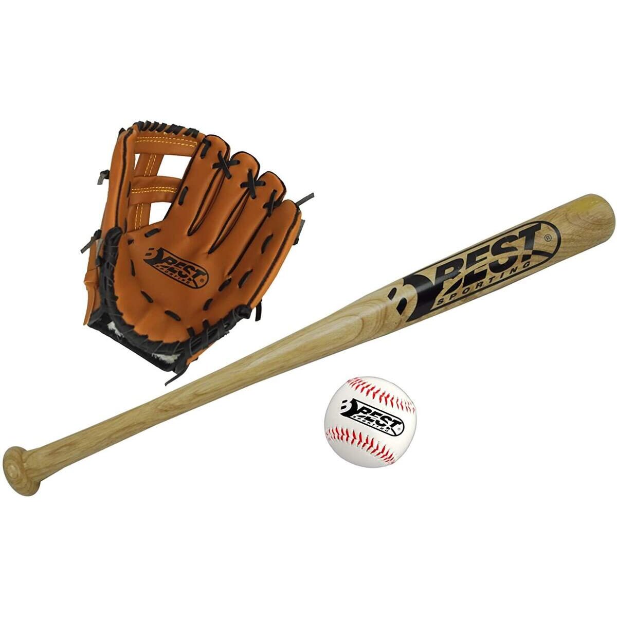 BEST Sporting Baseball Set, Schläger, Handschuh und Baseball