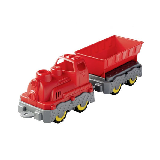 BIG Power Worker Mini Zug mit Wagon