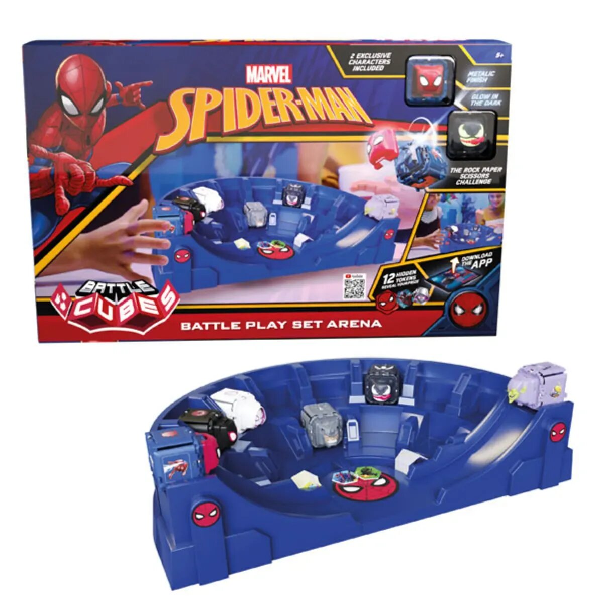 Boti Marvel Spiderman Cubes Play Set Arena