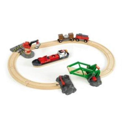 BRIO Container Hafen Set