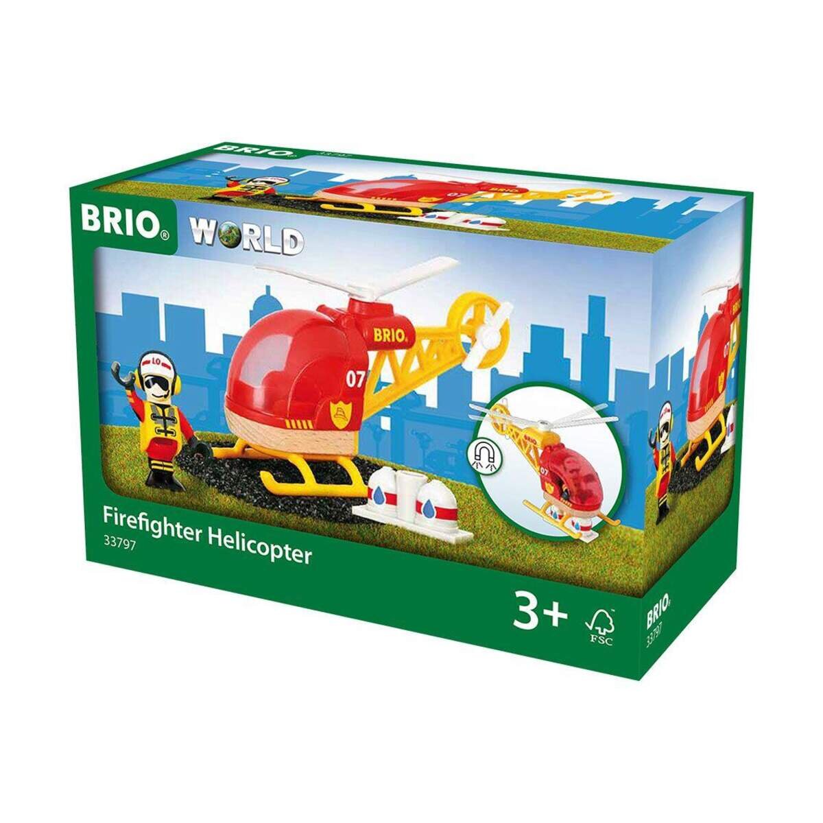 BRIO Feuerwehr-Hubschrauber