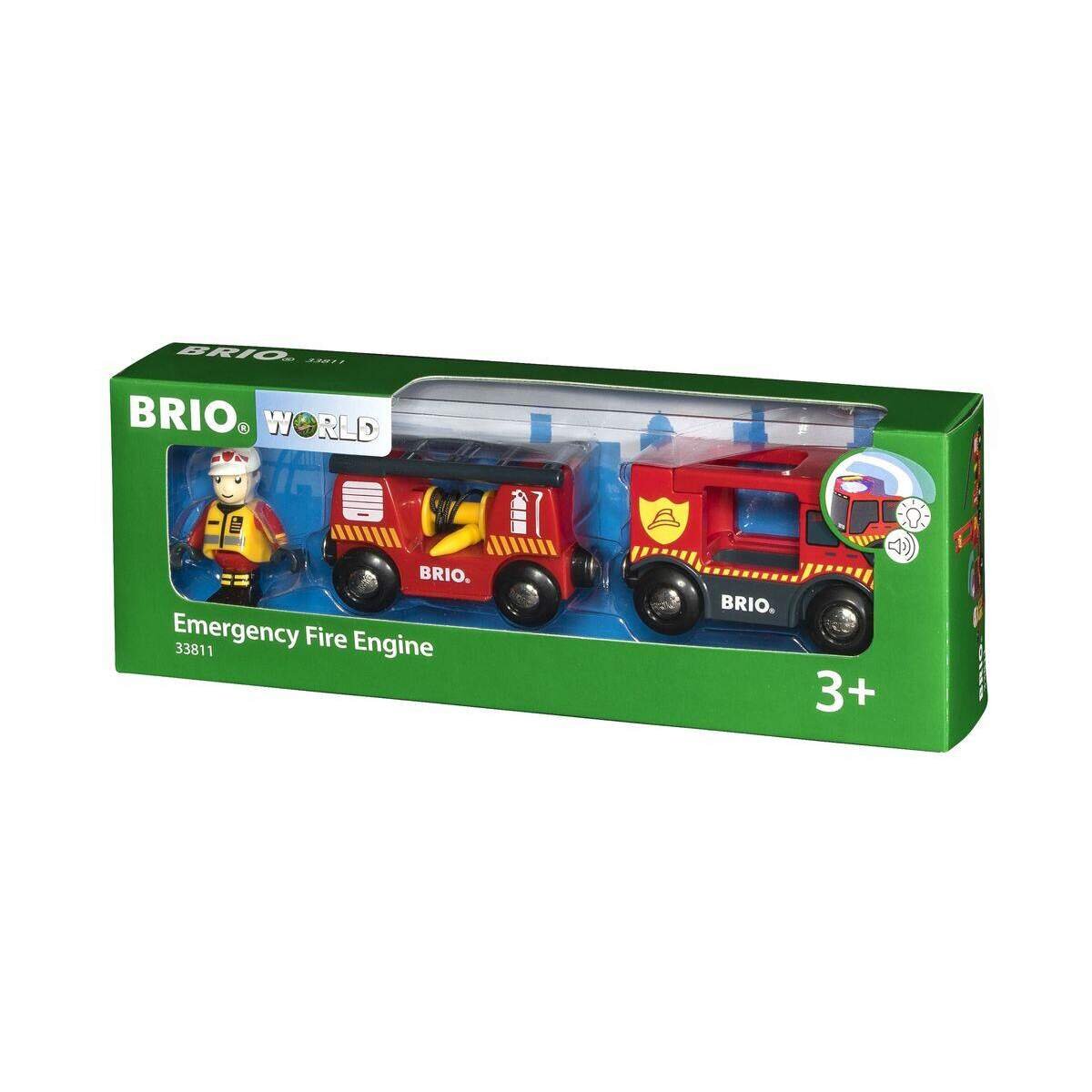 BRIO FeuerwehrLeiterfahrzeug Licht&Sound