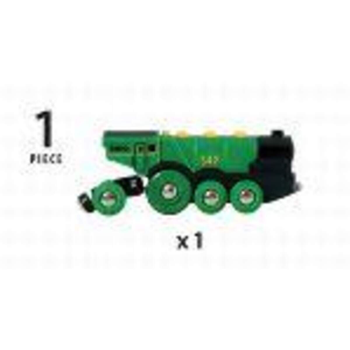 BRIO Grüner Gustav Batterielok