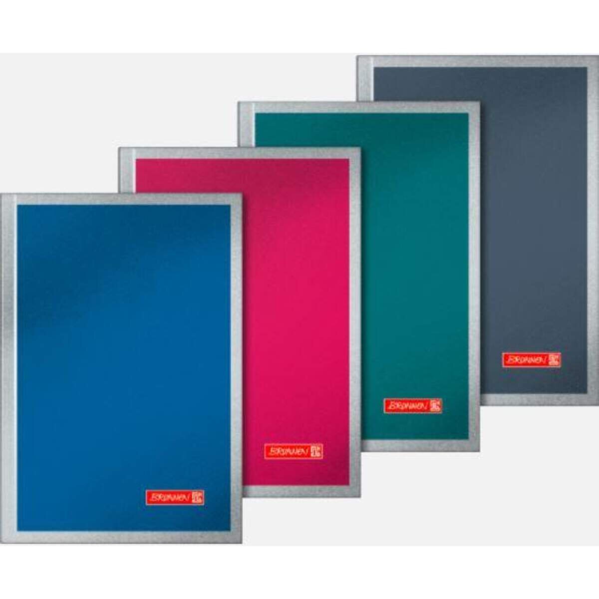 BRUNNEN Notizbuch A6 lin 96Bl Premium Metal
