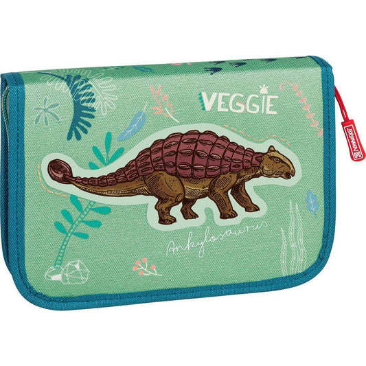 BRUNNEN Schüler-Etui 2 Klappen gefüllt, Dinosaurier