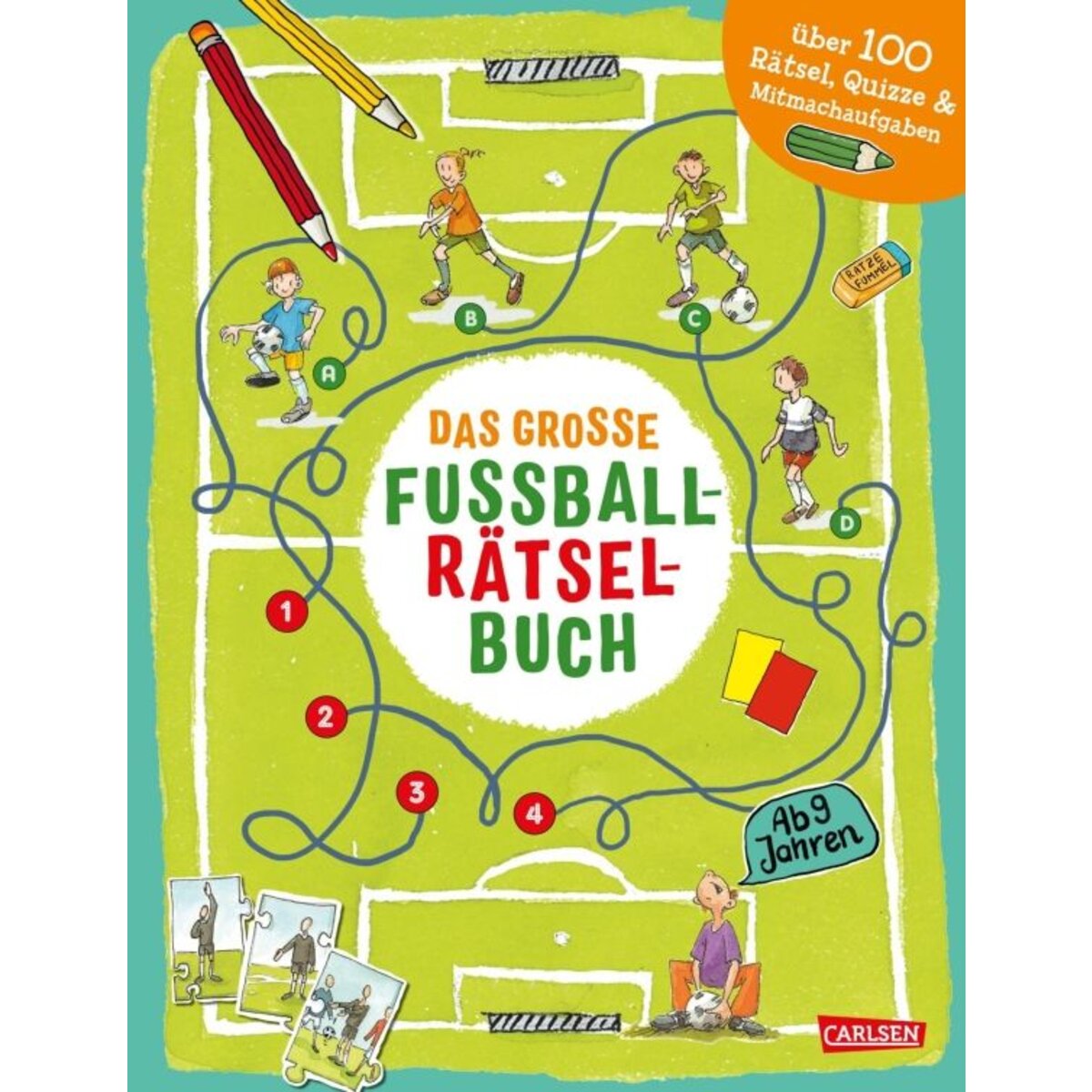 Carlsen Verlag Das große Fußball-Rätselbuch