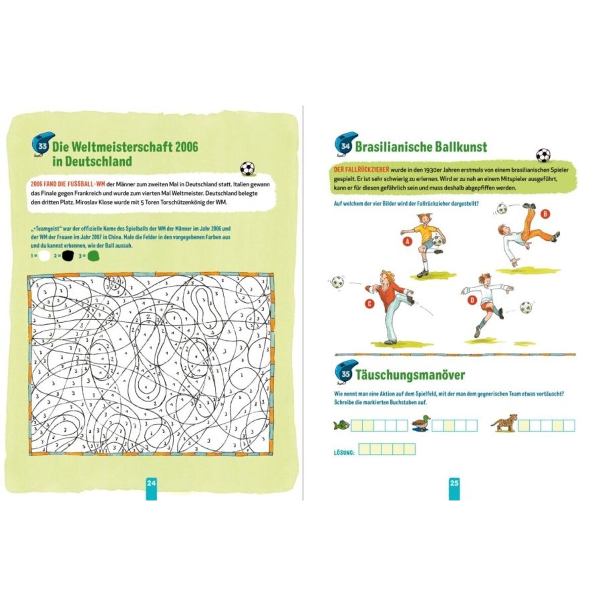 Carlsen Verlag Das große Fußball-Rätselbuch