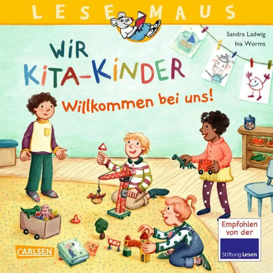 Carlsen Verlag LESEMAUS 164: Wir KiTa-Kinder – Willkommen bei uns!