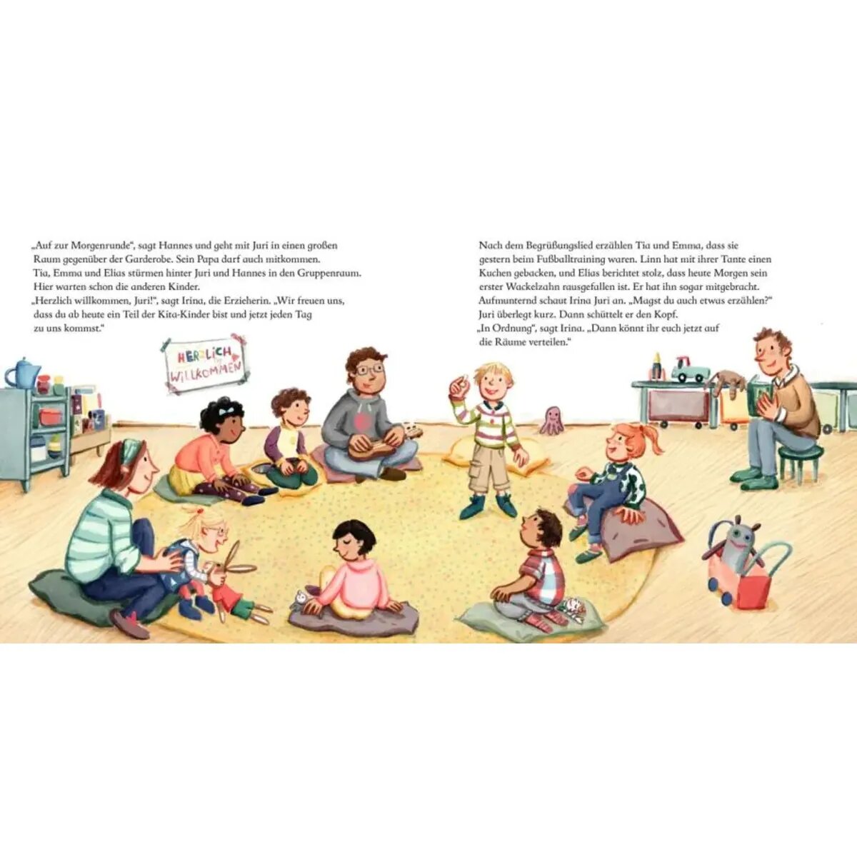 Carlsen Verlag LESEMAUS 164: Wir KiTa-Kinder – Willkommen bei uns!