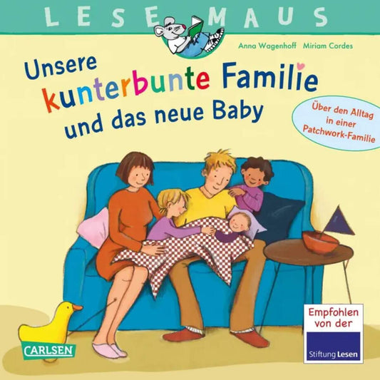 Carlsen Verlag LESEMAUS 173: Unsere kunterbunte Familie und das neue Baby