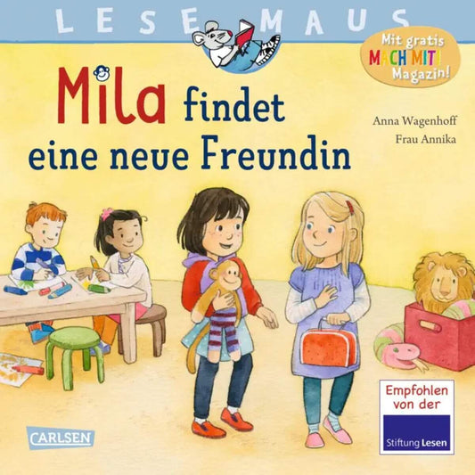 Carlsen Verlag LESEMAUS 211: Mila findet eine neue Freundin