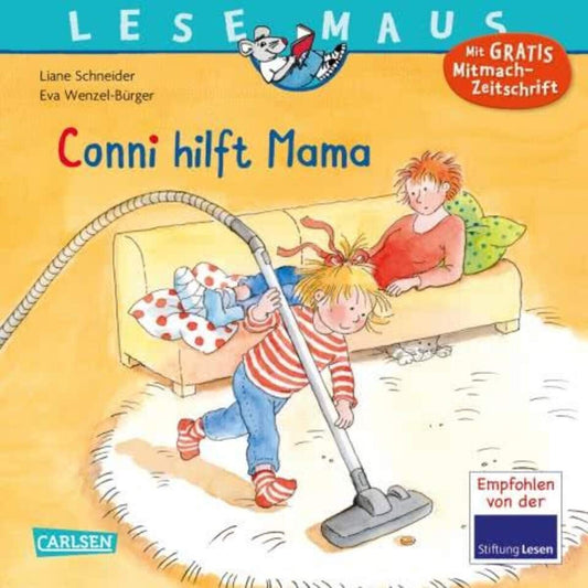 Carlsen Verlag Lesemaus 52 - Conni hilft Mama
