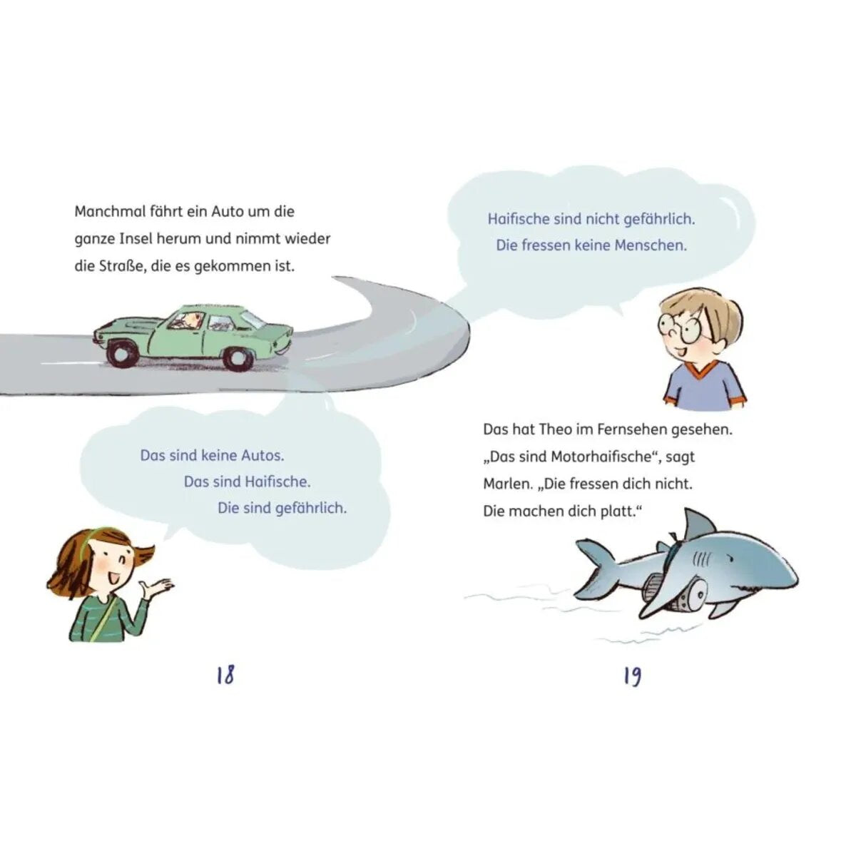 Carlsen Verlag Theo und Marlen auf der Insel