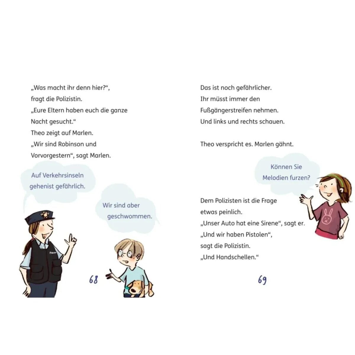 Carlsen Verlag Theo und Marlen auf der Insel