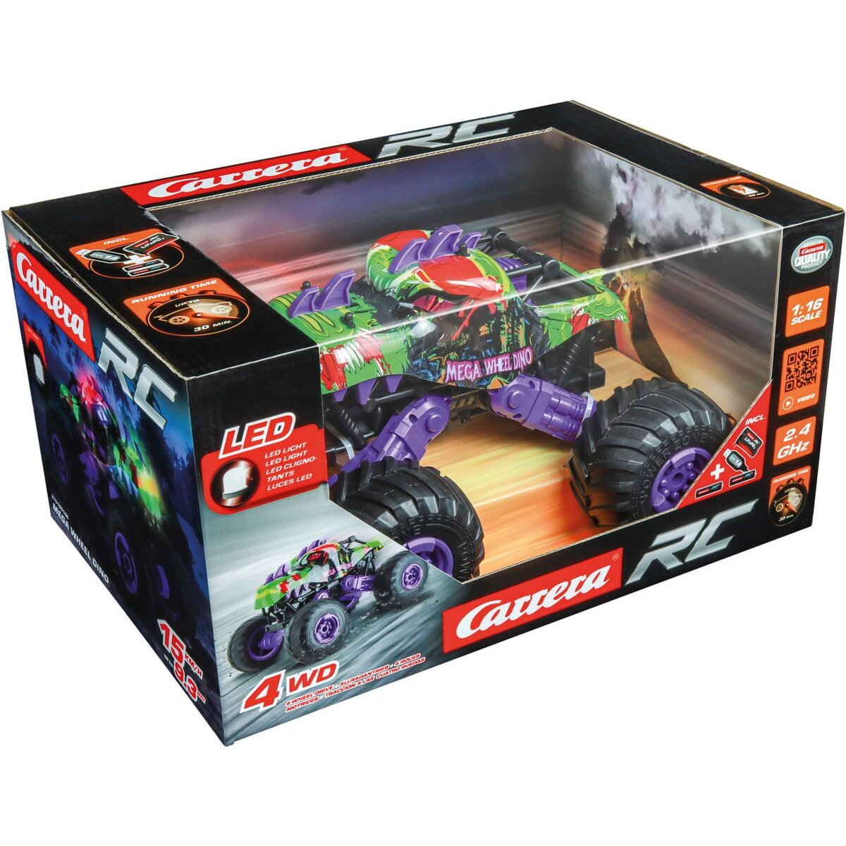 Carrera 2,4GHz Mega Wheel Dino