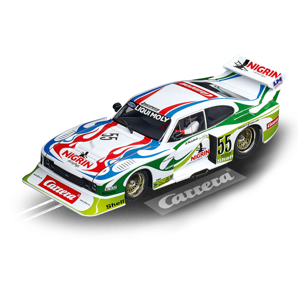 Carrera Digital 124 - Ford Capri Zakspeed Turbo "Liqui Moly Equipe, No.55"