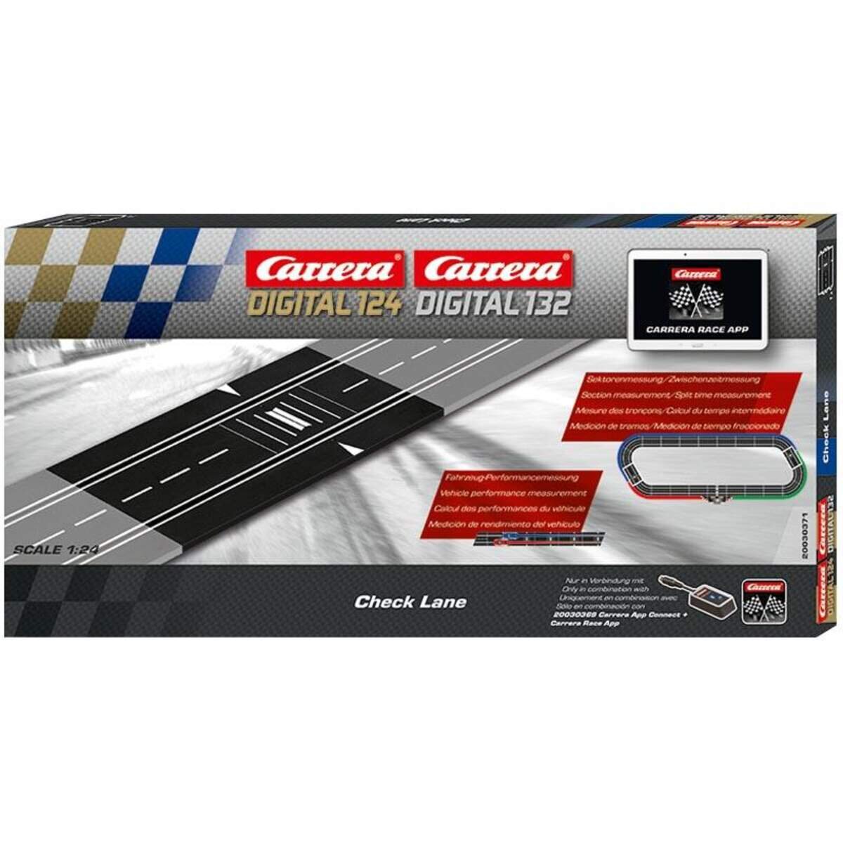 Carrera Digital 124 Check Lane