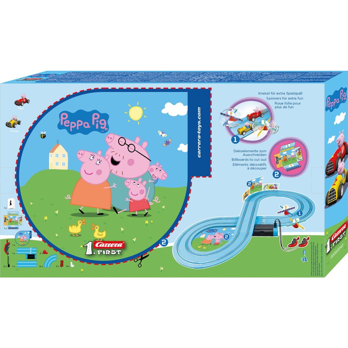 Carrera FIRST - Peppa Pig: Kids GranPrix