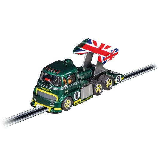 Carrera Digital 132 - Racetruck Cabover "British Racing Green, No.8"