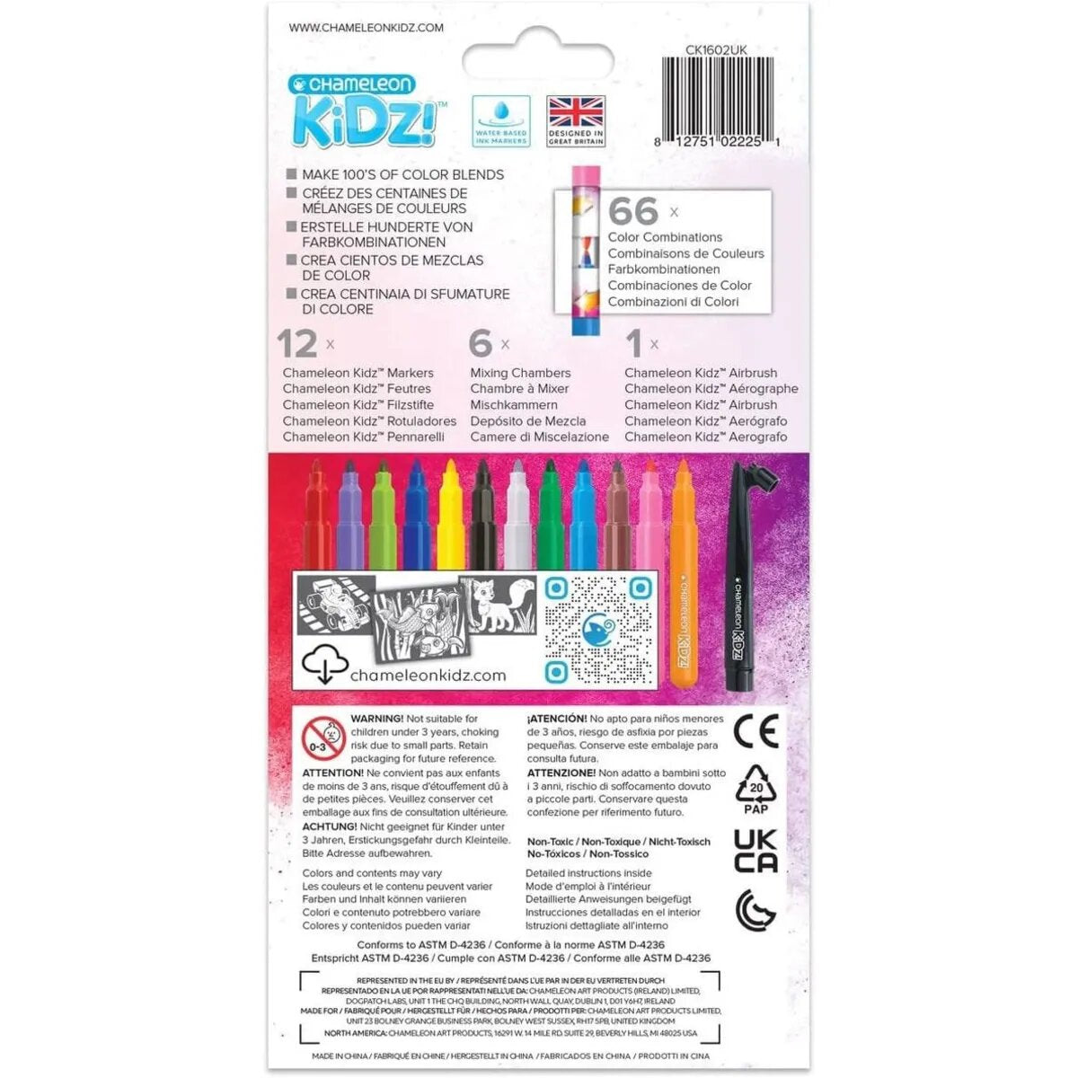 Chameleon Blendy Pens Blend & Spray Creativity Kit 12er