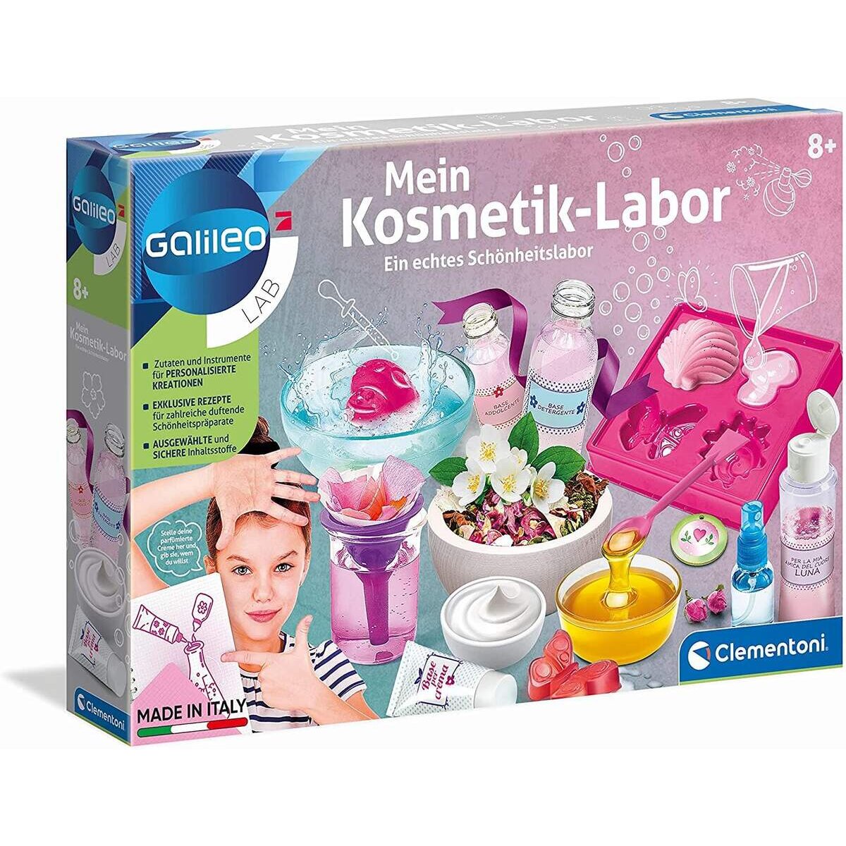 Clementoni 59247 Galileo Lab – Mein Kosmetik-Labor