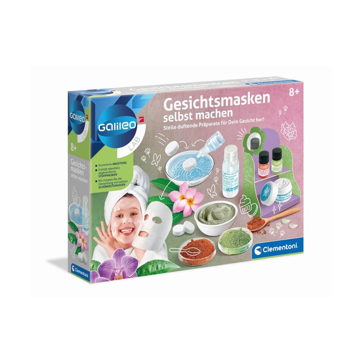 Clementoni Galileo Gesichtsmasken selber machen