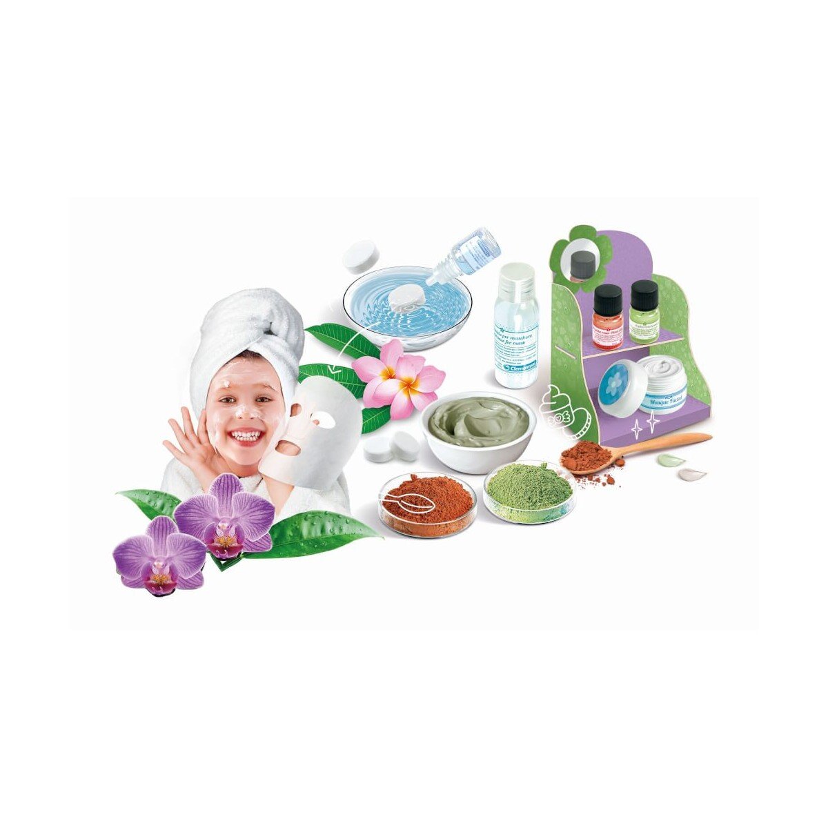 Clementoni Galileo Gesichtsmasken selber machen