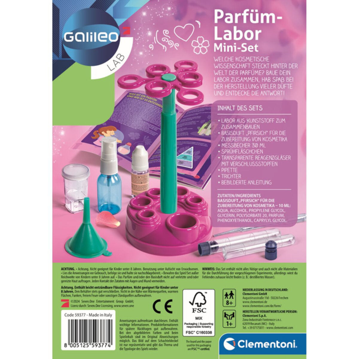 Clementoni Galileo Parfüm-Labor Mini-Set