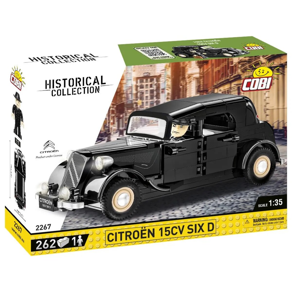 Cobi 2267 Historical Collection - Citroen 15CV SIX D