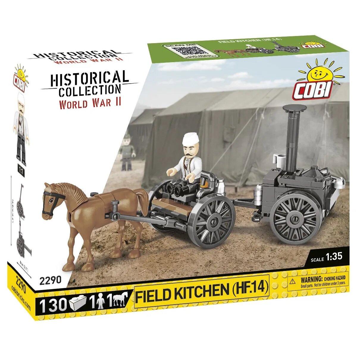 Cobi 2290 Historical Collection - Field Kitchen Hf.14