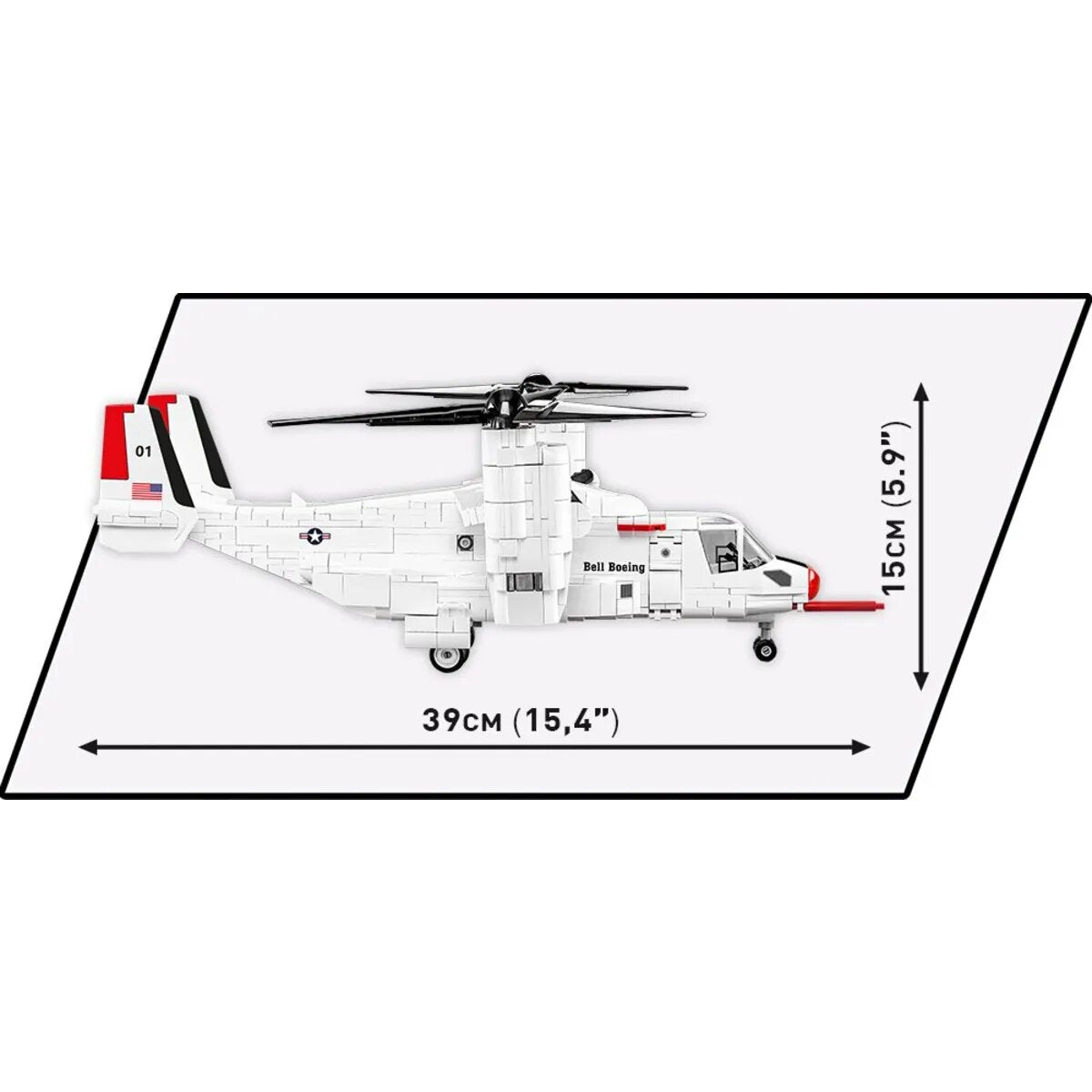 Cobi 5835 Armed Forces - Bell-Boeing V-22 Osprey First Flight Edition
