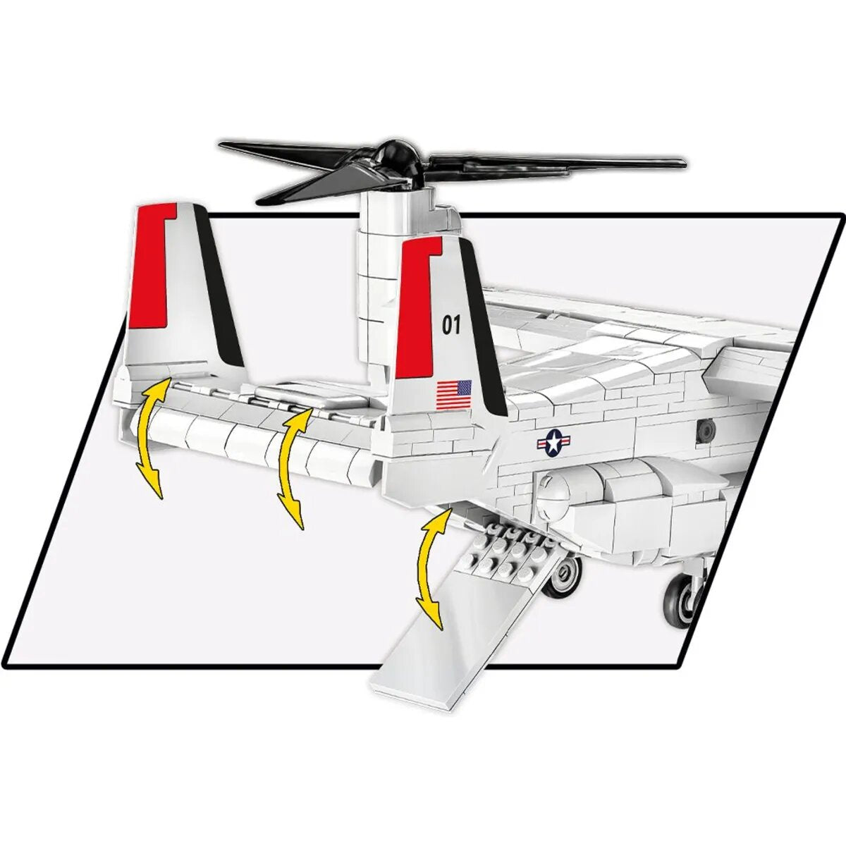 Cobi 5835 Armed Forces - Bell-Boeing V-22 Osprey First Flight Edition