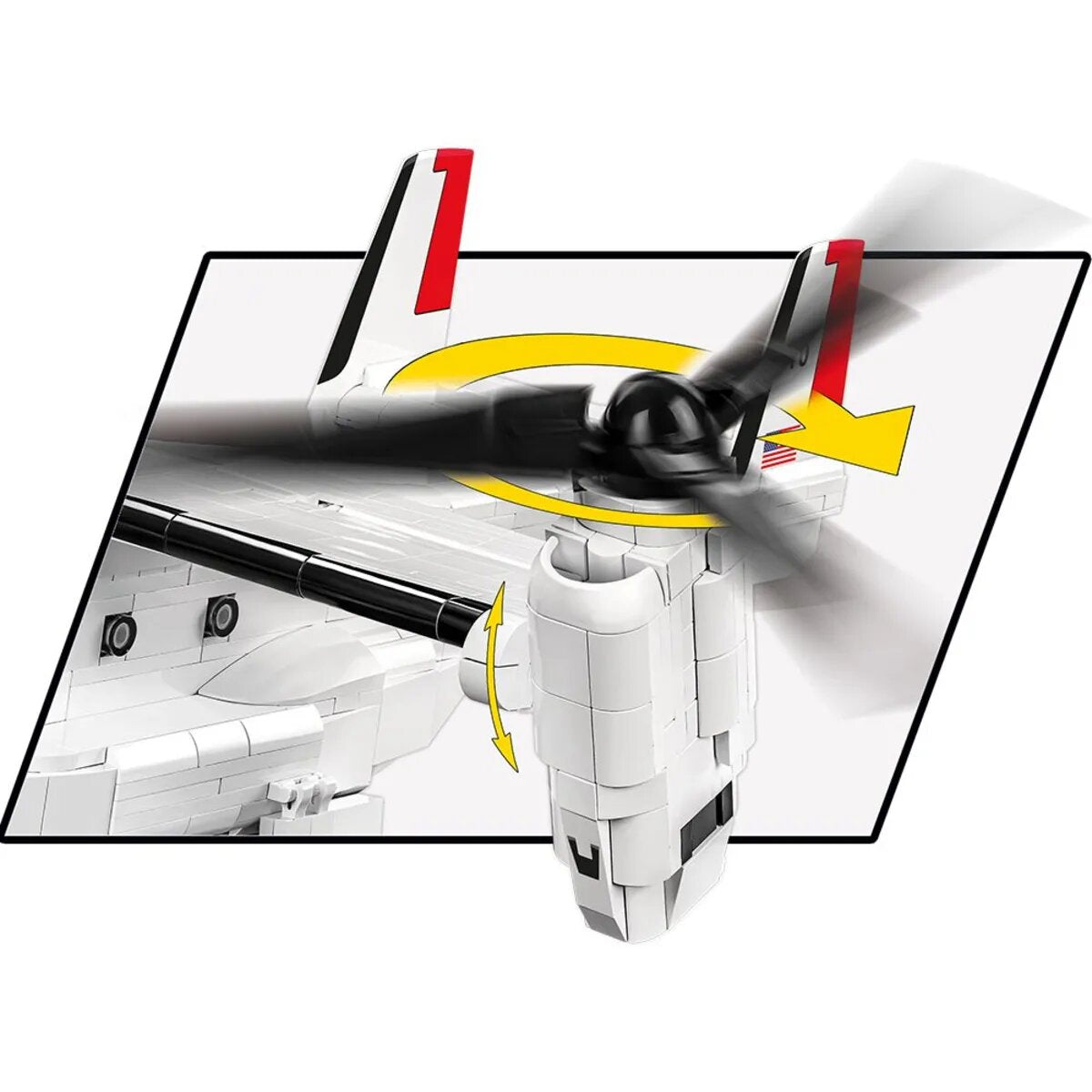 Cobi 5835 Armed Forces - Bell-Boeing V-22 Osprey First Flight Edition