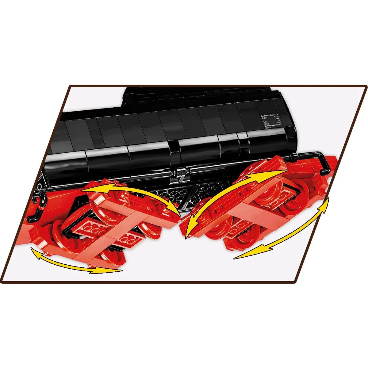 Cobi 6282 Historical Collection - DR BR 52 Steam Locomotive