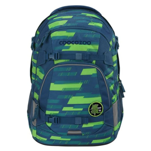 Coocazoo Schulrucksack MATE, Lime Stripe