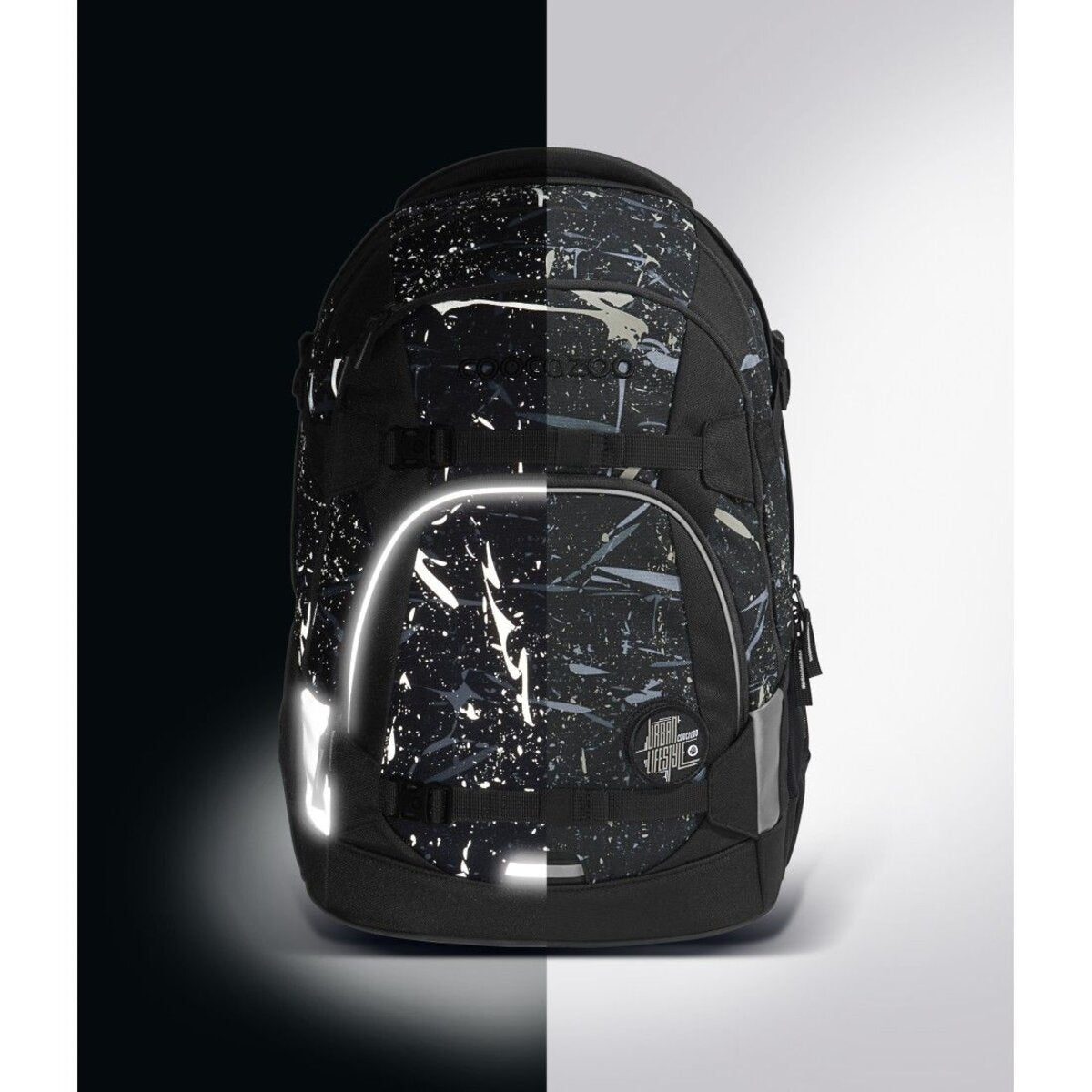 Coocazoo Rucksack MATE, Reflective Splash