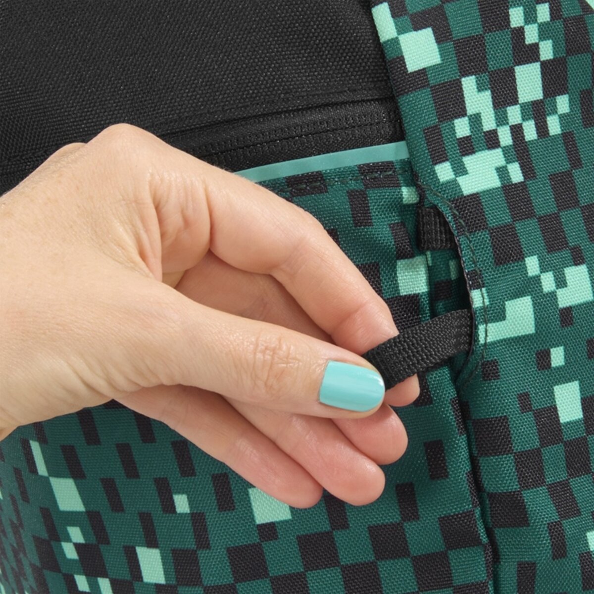 Coocazoo Turnbeutel Pixel Blox grün 10 Liter