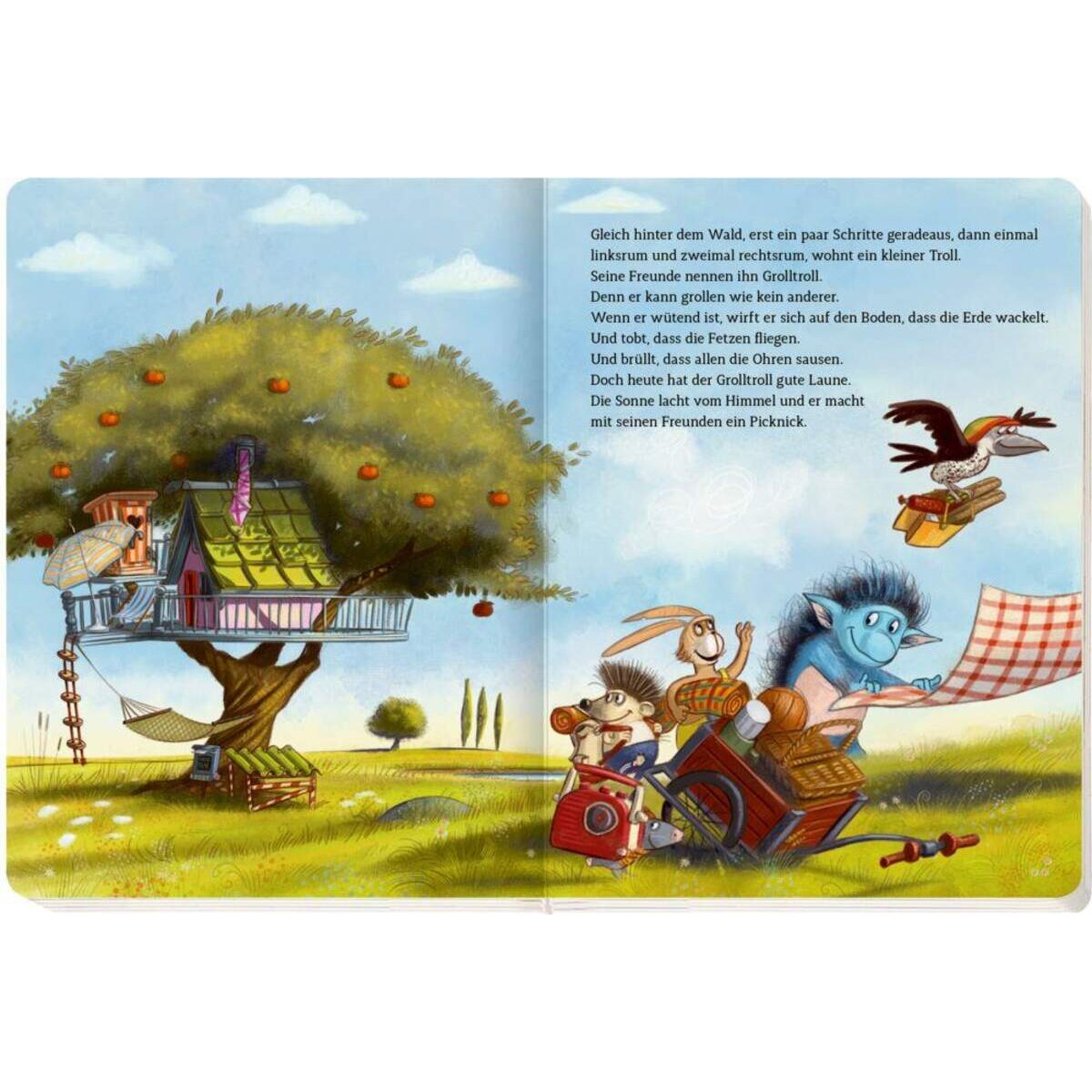 Coppenrath Verlag Der Grolltroll ... grollt heut nicht!? (Pappbilderbuch)