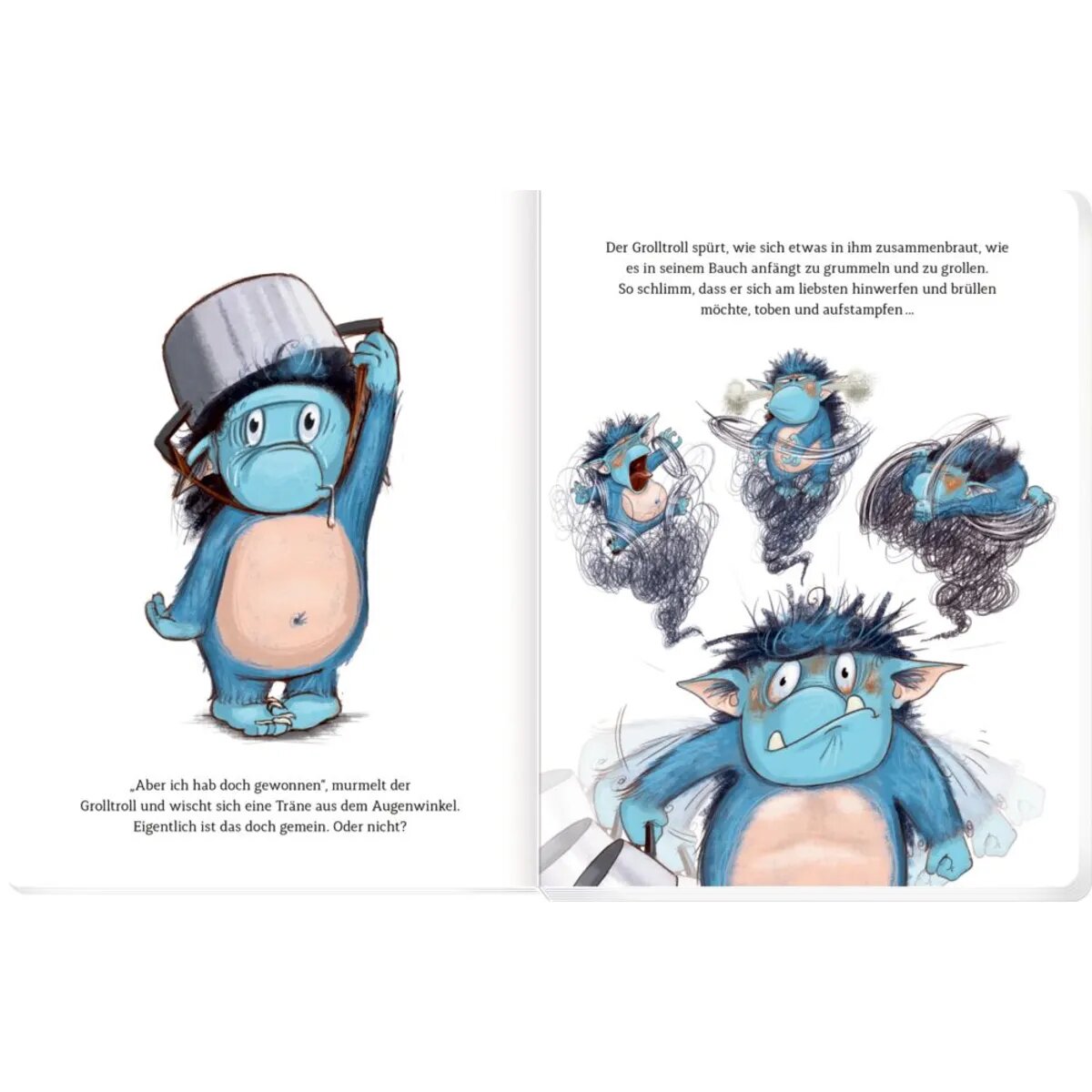 Coppenrath Verlag Der Grolltroll ... will Erster sein! (Pappbilderbuch)