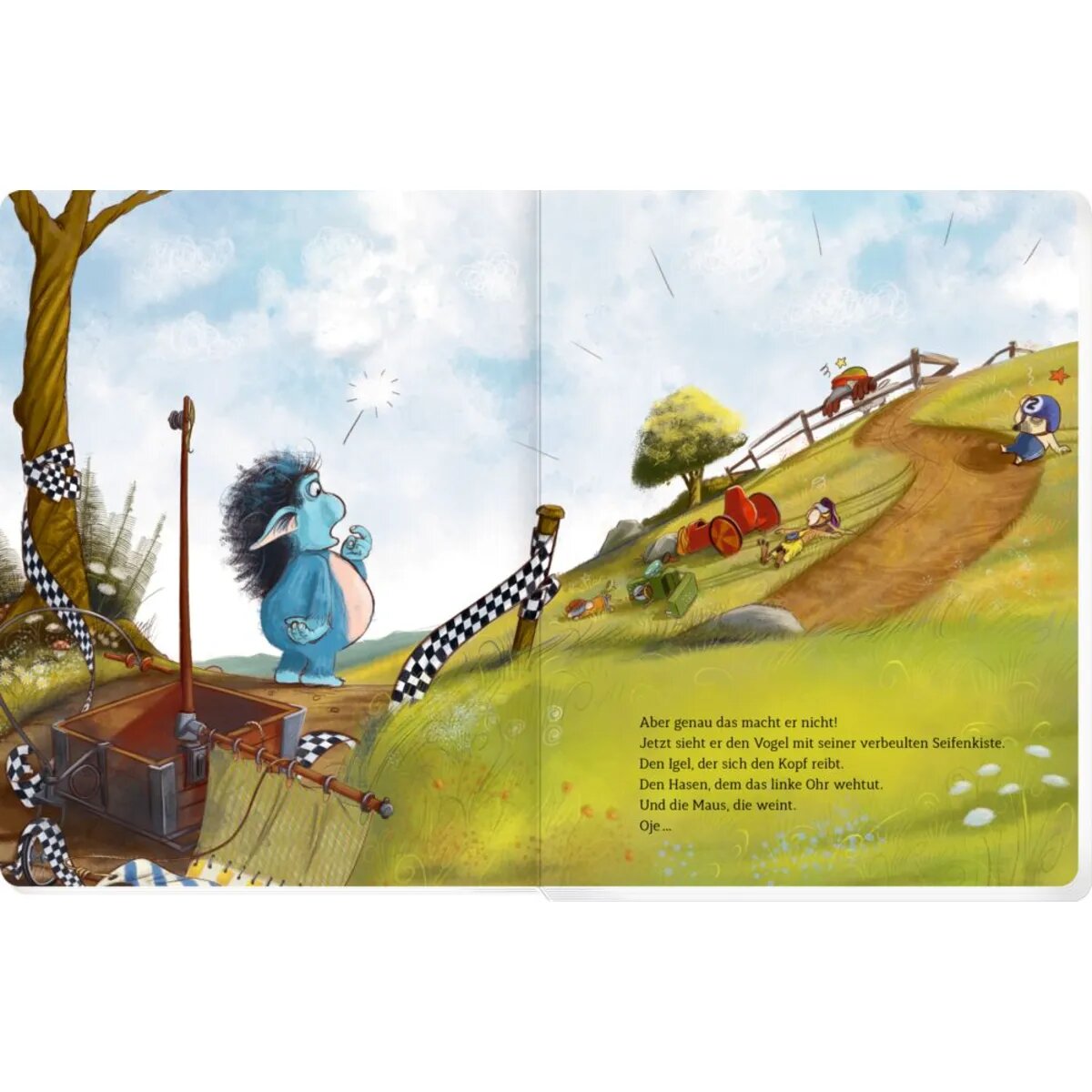 Coppenrath Verlag Der Grolltroll ... will Erster sein! (Pappbilderbuch)