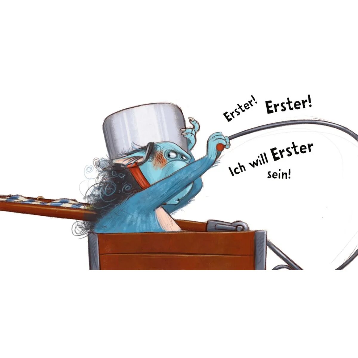 Coppenrath Verlag Der Grolltroll ... will Erster sein! (Pappbilderbuch)