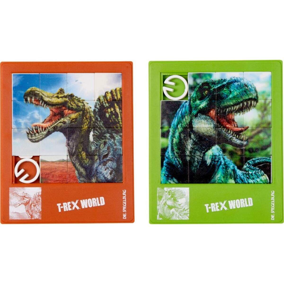 Coppenrath Verlag Die Spiegelburg Schiebepuzzle T-Rex World, sort.