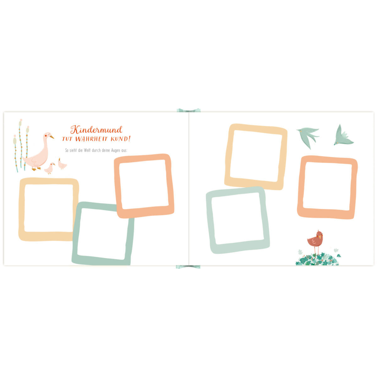 Coppenrath Verlag Eintragalbum: Papperlapapp - Meine 1. Wörter (Little Wonder)