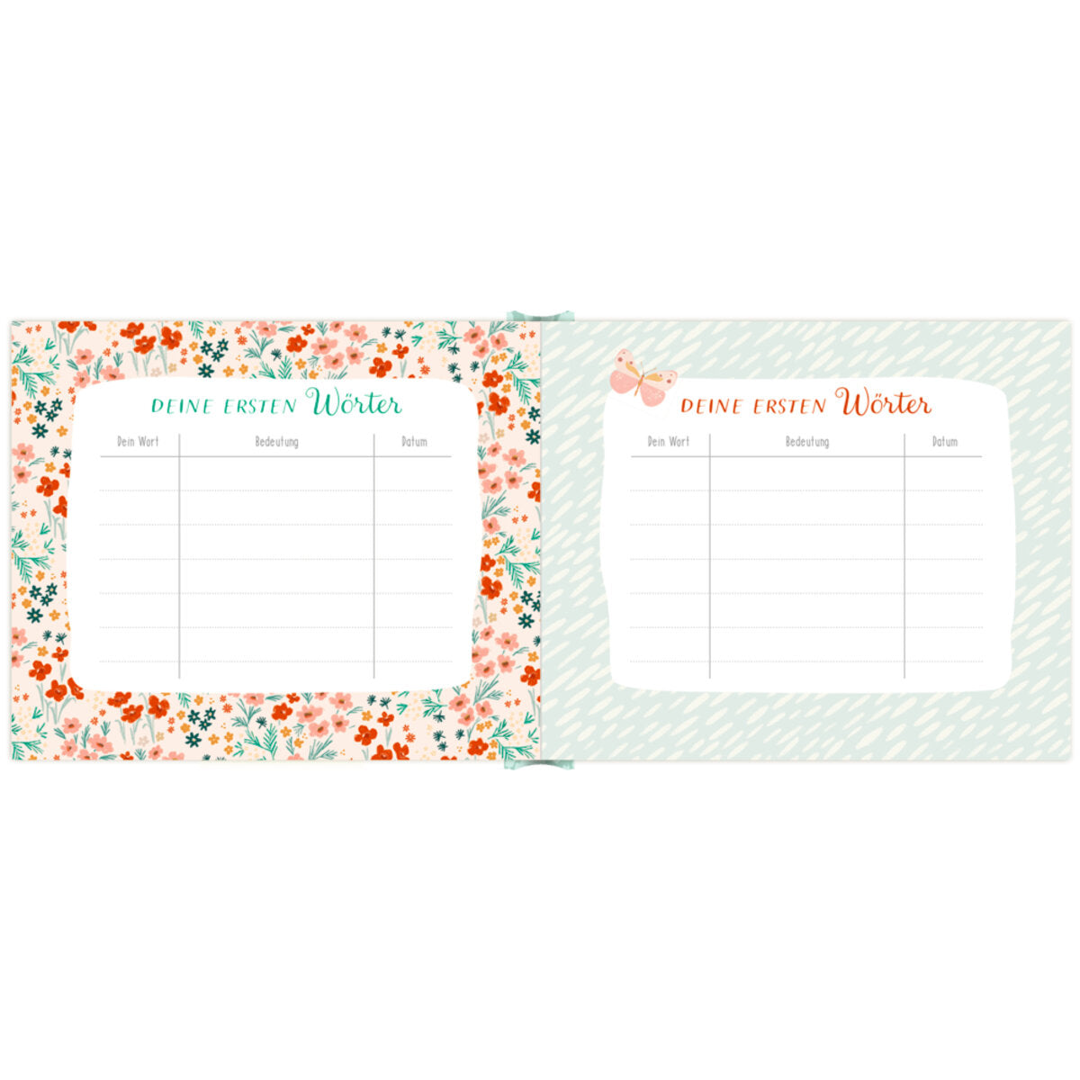 Coppenrath Verlag Eintragalbum: Papperlapapp - Meine 1. Wörter (Little Wonder)