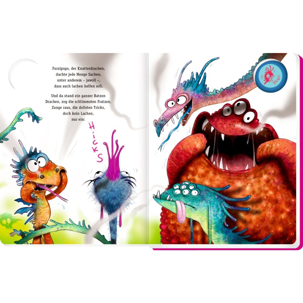 Coppenrath Verlag Furzipups und Hicksi Huhn (Pappbilderbuch)