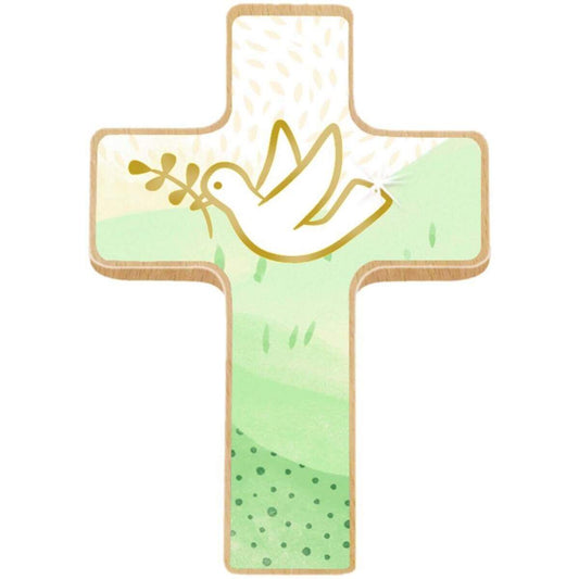 Coppenrath Verlag Holzkreuz auf Büchl.: Du bist geborgen in Gottes Hand, sort.