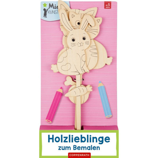 Coppenrath Verlag Holzlieblinge zum Bemalen (Mini-Künstler)