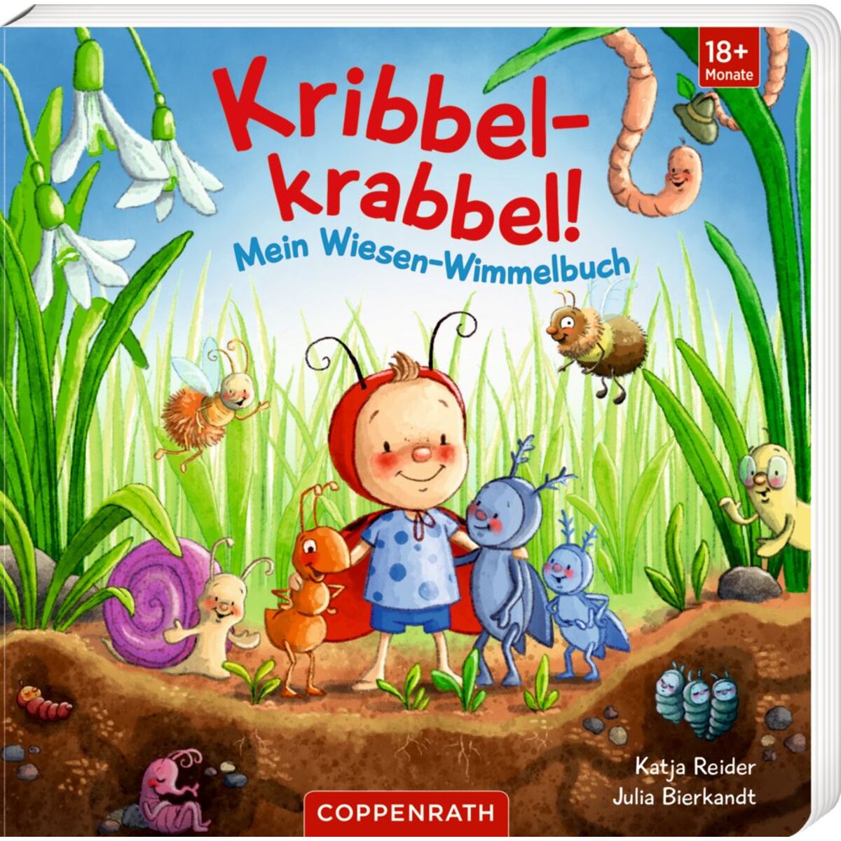 Coppenrath Verlag Kribbelkrabbel! Mein Wiesen-Wimmelbuch